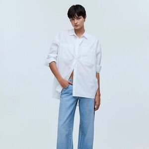 Madewell Oversized Straight Hem Shirt